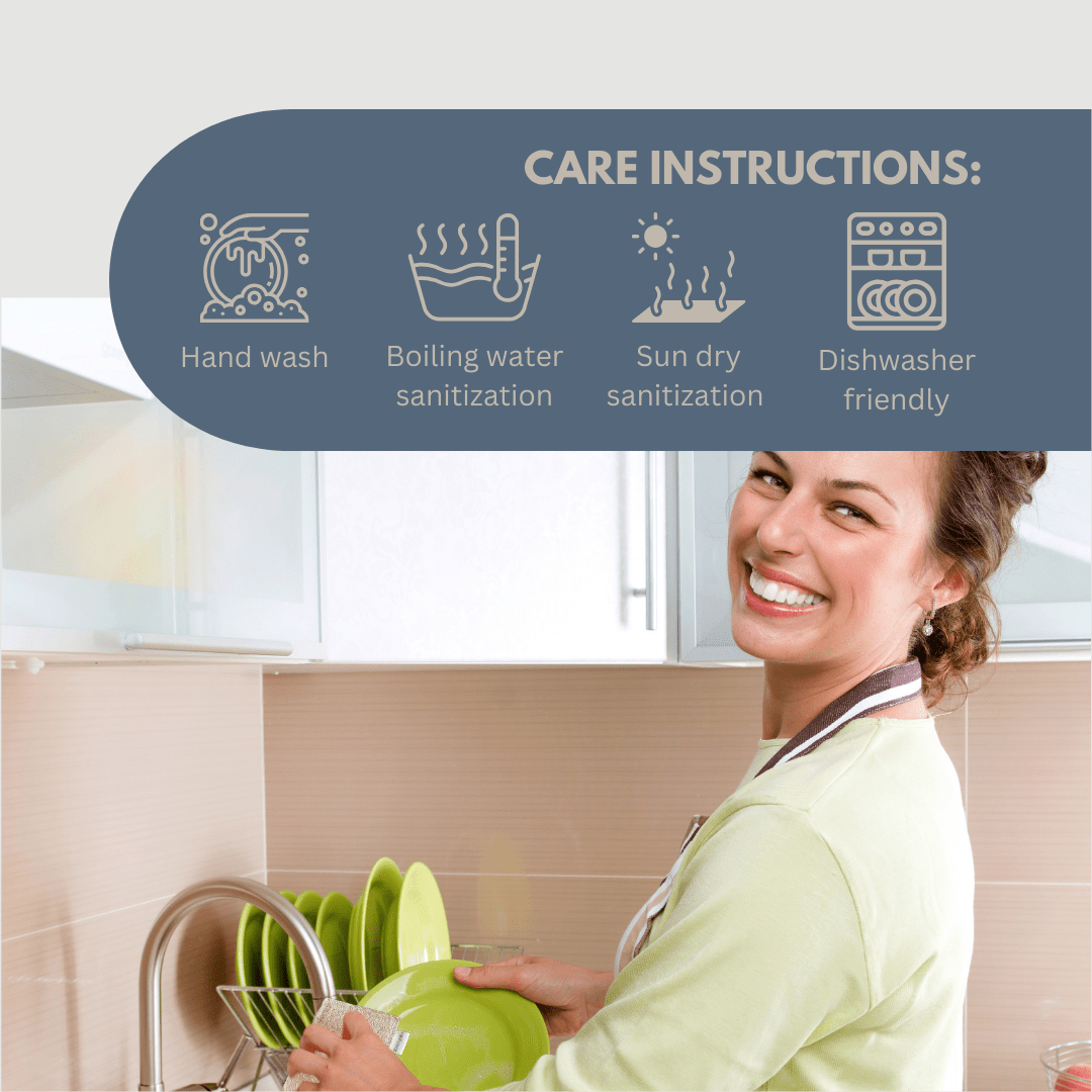 Loofah Cellulose Dishwashing Sponge Natural Cotton Stitched Plant - based Eco Friendly Luffa Scrubber Scouring Pads - Neuhabitat