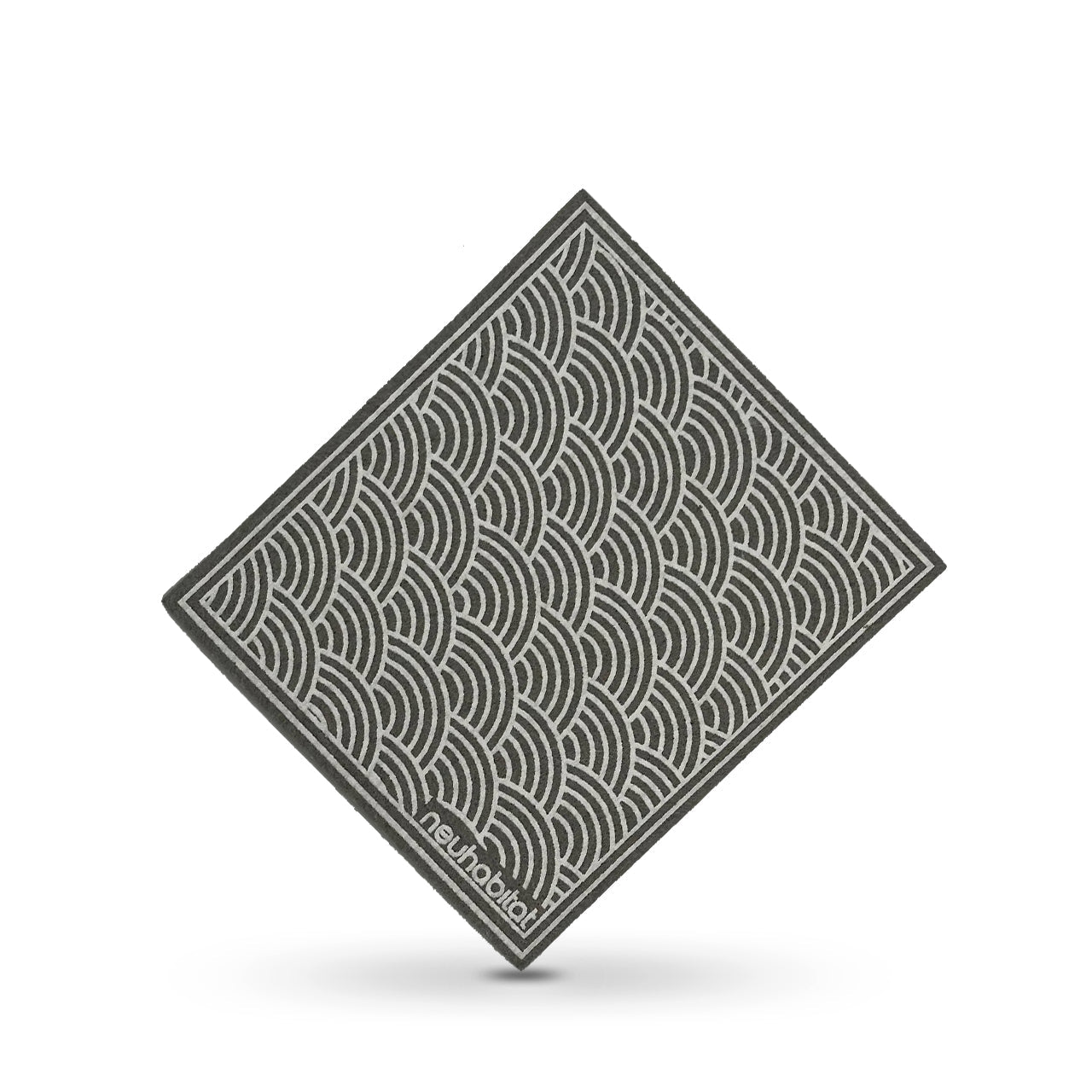 Swedish Dishcloth Earth Friendly Biodegradable Super Absorbent Multi - Purpose Cleaning Grey Sponge Cloth - Neuhabitat